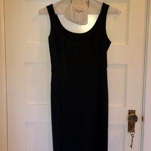 Vintage Prada Cocktail Dress + Patent Leather Belt